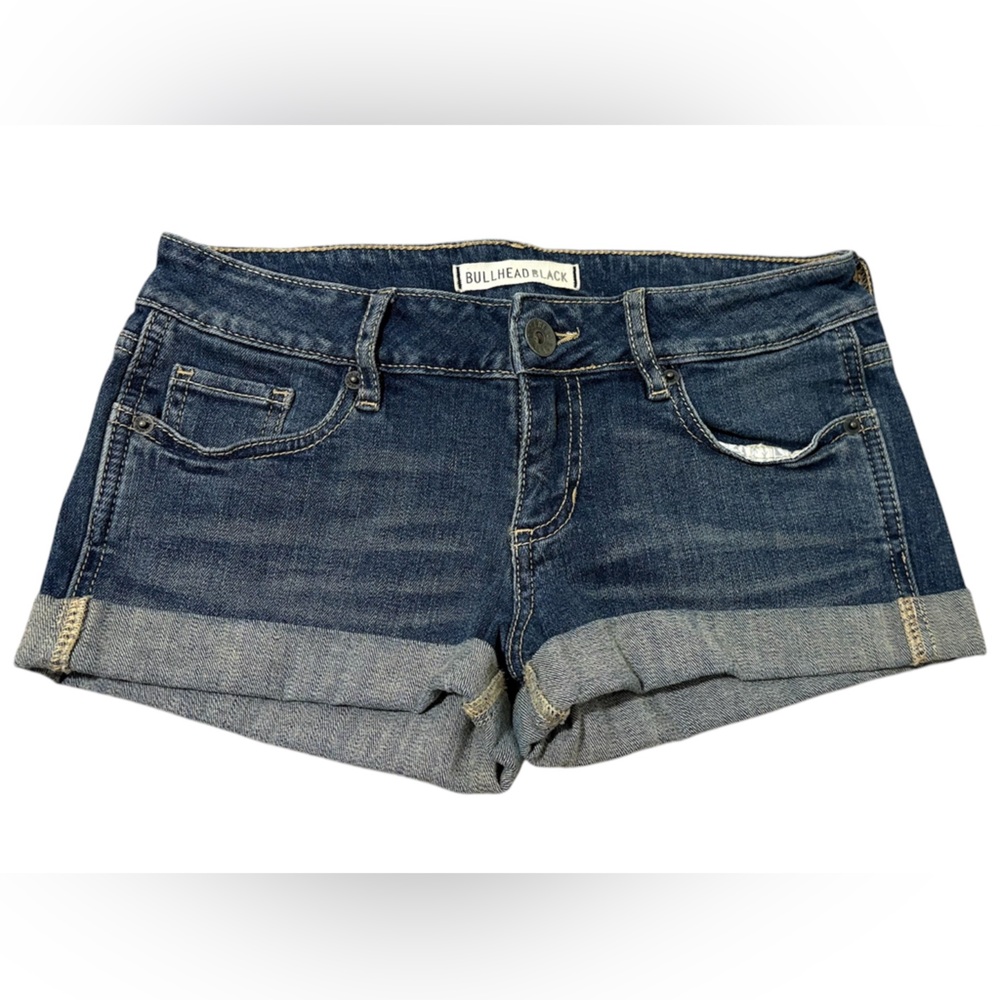 Bullhead Blue Jean Shorts Classic Denim Style , Size 1 Juniors